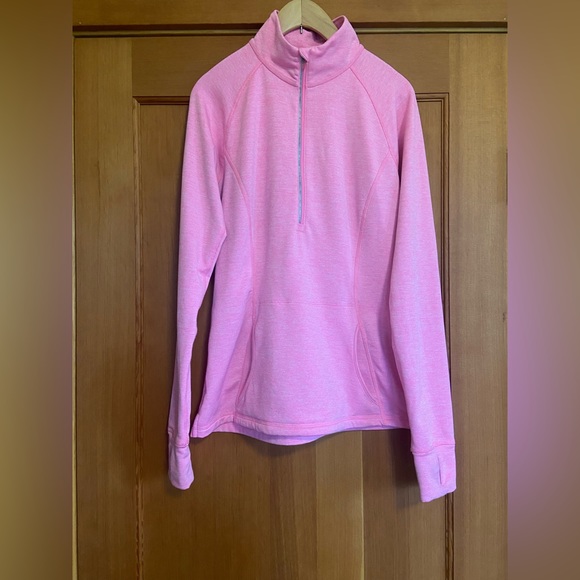 LUCY | Pink Half-Zip Jacket - Picture 2 of 12